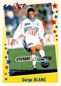 Sticker Serge Blanc - SuperFoot 1998-1999 - Panini