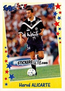 Sticker Hervé Alicarte - SuperFoot 1998-1999 - Panini