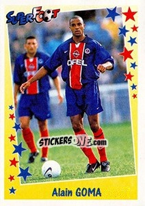 Sticker Alain Goma - SuperFoot 1998-1999 - Panini