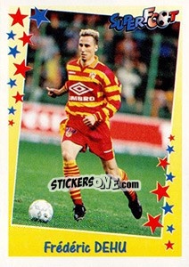Sticker Frédéric Dehu - SuperFoot 1998-1999 - Panini