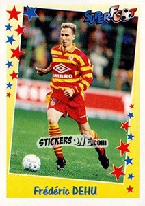 Sticker Frédéric Dehu - SuperFoot 1998-1999 n. 76 - Panini