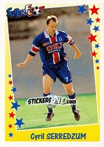 Sticker Cyril Serredzum - SuperFoot 1998-1999 - Panini