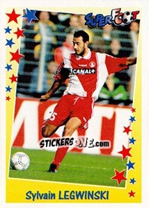 Sticker Sylvain Legwinski - SuperFoot 1998-1999 - Panini