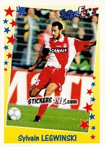 Sticker Sylvain Legwinski - SuperFoot 1998-1999 n. 79 - Panini