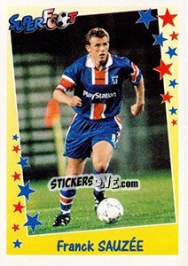 Sticker Franck Sauzée - SuperFoot 1998-1999 n. 82 - Panini