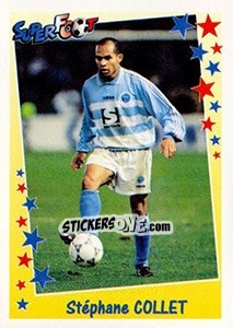 Figurina Stéphane Collet - SuperFoot 1998-1999 - Panini