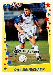 Sticker Cyril Jeunechamp - SuperFoot 1998-1999 - Panini