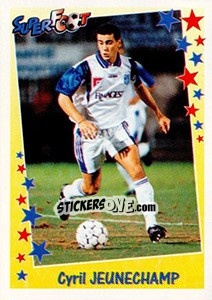 Cromo Cyril Jeunechamp - SuperFoot 1998-1999 - Panini