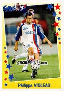 Sticker Philippe Violeau - SuperFoot 1998-1999 - Panini