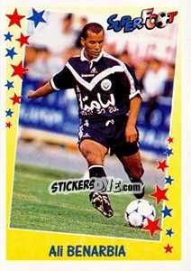 Cromo Ali Benarbia - SuperFoot 1998-1999 - Panini