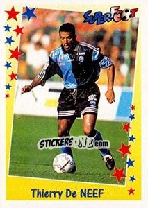 Sticker Thierry De Neef - SuperFoot 1998-1999 n. 109 - Panini