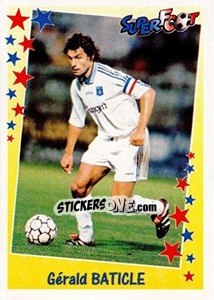 Sticker Gérald Baticle - SuperFoot 1998-1999 - Panini