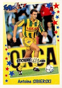 Figurina Antoine Sibierski - SuperFoot 1998-1999 n. 114 - Panini