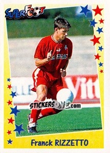 Cromo Franck Rizzetto - SuperFoot 1998-1999 - Panini