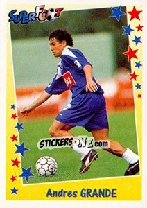 Sticker Andres Grande - SuperFoot 1998-1999 - Panini