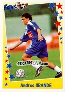 Sticker Andres Grande - SuperFoot 1998-1999 n. 122 - Panini