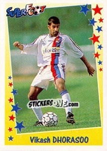 Sticker Vikash Dhorasoo - SuperFoot 1998-1999 - Panini