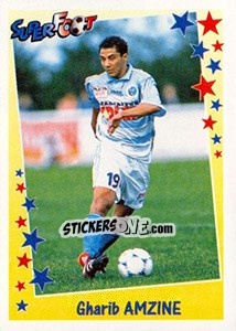 Sticker Gharib Amzine - SuperFoot 1998-1999 n. 124 - Panini