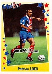 Figurina Patrice Loko - SuperFoot 1998-1999 - Panini