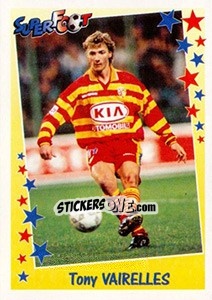 Sticker Tony Vairelles - SuperFoot 1998-1999 - Panini