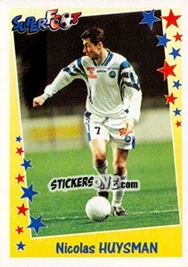 Sticker Nicolas Huysman - SuperFoot 1998-1999 - Panini