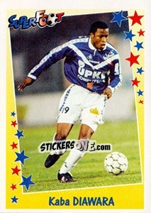 Sticker Kaba Diawara - SuperFoot 1998-1999 - Panini