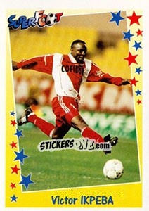 Sticker Victor Ikpeba - SuperFoot 1998-1999 - Panini