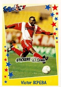 Figurina Victor Ikpeba - SuperFoot 1998-1999 - Panini