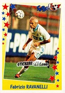 Sticker Fabrizio Ravanelli - SuperFoot 1998-1999 n. 133 - Panini