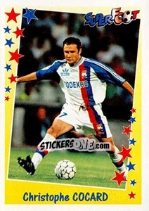 Sticker Christophe Cocard - SuperFoot 1998-1999 - Panini
