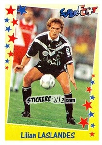 Sticker Lilian Laslandes - SuperFoot 1998-1999 n. 137 - Panini
