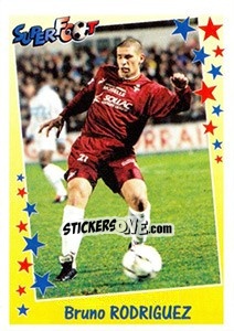 Sticker Bruno Rodriguez - SuperFoot 1998-1999 - Panini