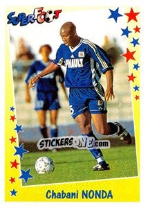 Cromo Chabani Nonda - SuperFoot 1998-1999 - Panini