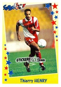 Sticker Thierry Henry - SuperFoot 1998-1999 n. 145 - Panini