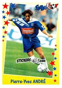 Cromo Pierre-Yves André - SuperFoot 1998-1999 - Panini