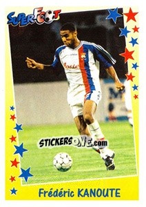 Sticker Frédéric Kanoute - SuperFoot 1998-1999 n. 151 - Panini