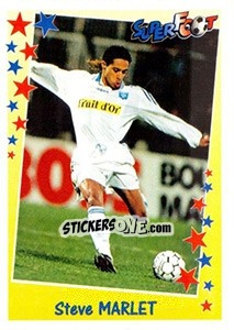 Cromo Steve Marlet - SuperFoot 1998-1999 n. 153 - Panini