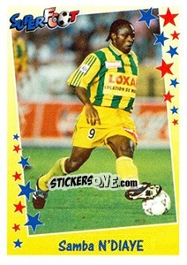 Sticker Samba N'Diaye - SuperFoot 1998-1999 - Panini