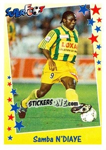 Sticker Samba N'Diaye - SuperFoot 1998-1999 n. 154 - Panini