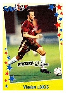 Sticker Vladan Lukic - SuperFoot 1998-1999 n. 158 - Panini