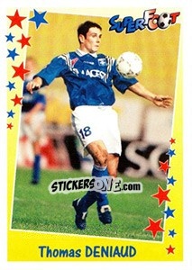 Sticker Thomas Deniaud - SuperFoot 1998-1999 - Panini