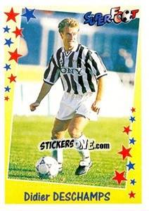 Sticker Didier Deschamps - SuperFoot 1998-1999 - Panini