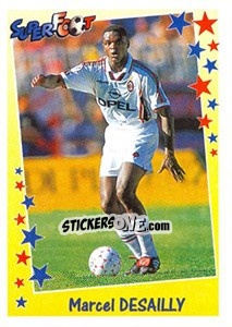 Sticker Marcel Desailly - SuperFoot 1998-1999 n. 167 - Panini