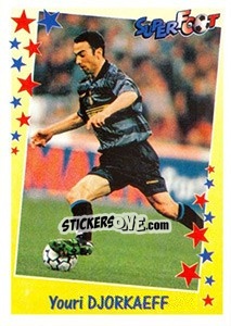 Sticker Youri Djorkaeff - SuperFoot 1998-1999 n. 168 - Panini