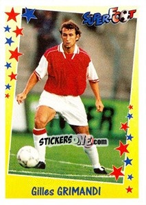 Figurina Gilles Grimandi - SuperFoot 1998-1999 - Panini