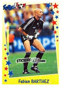 Cromo Fabien Barthez - SuperFoot 1998-1999 - Panini