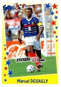 Sticker Marcel Desailly - SuperFoot 1998-1999 n. 181 - Panini