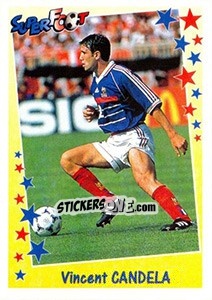 Sticker Vincent Candela - SuperFoot 1998-1999 n. 185 - Panini