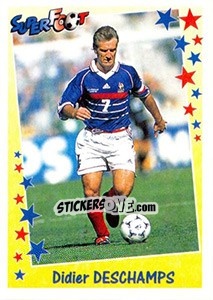 Sticker Didier Deschamps - SuperFoot 1998-1999 - Panini
