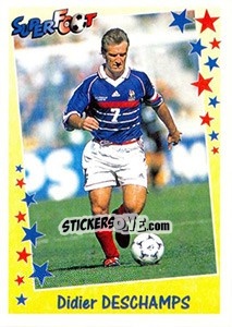 Figurina Didier Deschamps - SuperFoot 1998-1999 - Panini